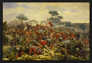 Redshirts battling in Sicily w Garibaldi