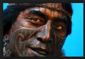 New Zealand Aboriginal Facial Tattoo  Source:pearlsofprofundity.files.wordpress.com 