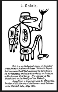 Haida Oola half man half bird     Source:Tattoosymbol.com