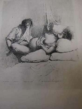 French-Victorian-Childbirth-etching
