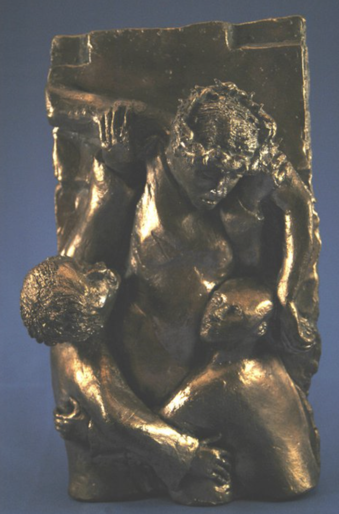 Descent from the Cross - bronze
